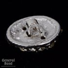 18mm Round Pave´ Rhinestone Button-General Bead
