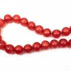 16" Strand 19mm Red Round Resin Beads (23 Pcs) #RES101