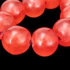 16" Strand 19mm Red Round Resin Beads (23 Pcs) #RES101