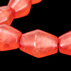 16" Strand 24mm x 18mm Red Bicone Resin Beads (18 Pcs) #RES105