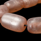 16" Strand 21mm x 14mm Old Rose Barrel Resin Beads (19 Pcs) #RES202