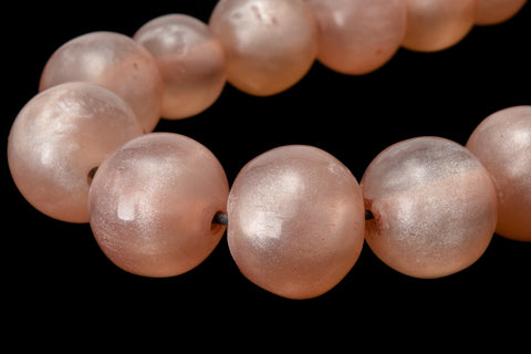 16" Strand 19mm Old Rose Round Resin Beads (23 Pcs) #RES201