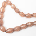 16" Strand 24mm x 18mm Old Rose Bicone Resin Beads (18 Pcs) #RES205