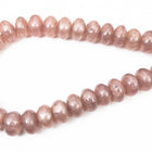 16" Strand 21mm x 13mm Rose Rondelle Resin Beads (33 Pcs) #RES306