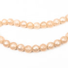16" Strand 19mm Peach Round Resin Beads (23 Pcs) #RES401