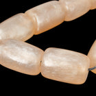 16" Strand 21mm x 14mm Peach Barrel Resin Beads (19 Pcs) #RES402