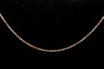 2mm Rose Gold Filled Fine Flat Cable Chain #RGR089-General Bead