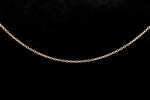 1.5mm Rose Gold Filled Round Cable Chain #RGY089-General Bead