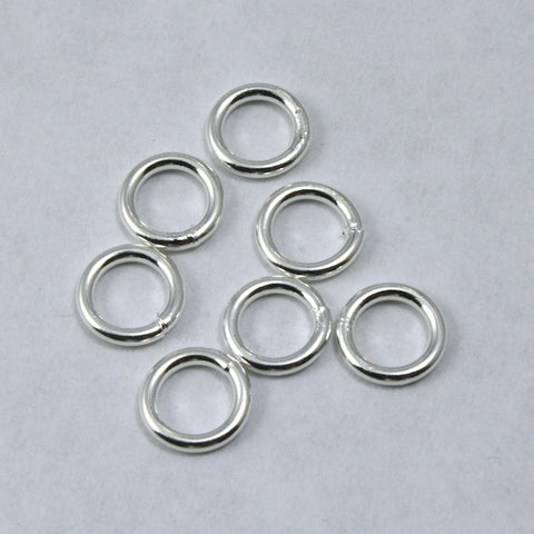 5mm Sterling Silver Soldered Jump Ring #BSB079-General Bead