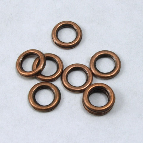 4mm Antique Copper Soldered Jump Ring 18 Gauge #RJD036-General Bead