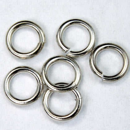 3mm Silver Jump Ring 18 Gauge #RJW005-General Bead