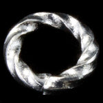 8mm Silver 18 Gauge Twist Jump Ring #RJF025-General Bead