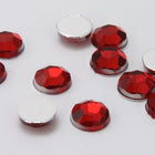 2088 Style Ruby Acrylic Flatback Rhinestones (20ss, 30ss, 40ss, 48ss, 62ss)-General Bead