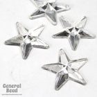 14mm Crystal Star Flat Back-General Bead
