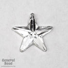 14mm Crystal Star Flat Back-General Bead
