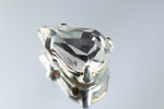 10mm x 6mm Crystal/Silver Sew-on Pear Rhinestone #RSA022