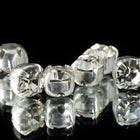 18ss Crystal/Silver Sew-On Chaton Rhinestone (4 Pcs) #RSC077