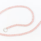 6mm Pink Sea Glass Strand (70 Pcs) #SEA017-General Bead