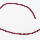 10mm Red Sea Glass Strand (44 Pcs) #SEA030-General Bead