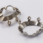 18mm x 13mm Silver Teardrop Setting #SET004-General Bead