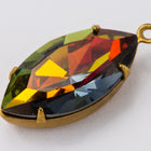 18mm x 9mm Raw Brass Navette Setting #SET006-General Bead