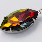 18mm x 9mm Silver Navette Setting #SET007-General Bead