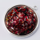 25mm Silver Cabochon Setting #SET101-General Bead