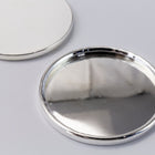 30mm Silver Cabochon Setting #SET102-General Bead