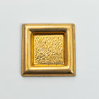 27.4mm Raw Brass Square Cabochon Setting #SET111