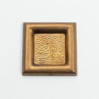 27.4mm Antique Brass Square Cabochon Setting #SET112