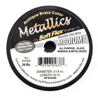 Soft Flex Antique Brass Medium (0.019, 49 strands)-General Bead