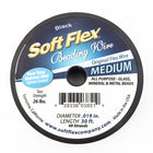 Soft Flex Black Medium (0.019, 49 strands)-General Bead