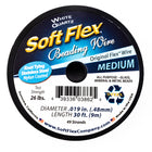 Soft Flex White Medium (0.019, 49 strands)-General Bead