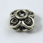 11mm Antique Silver Bead #1089-General Bead