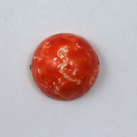 18mm Mottled Orange-General Bead
