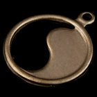 13mm Brass Yin Yang Charm (6 Pcs) #1150-General Bead