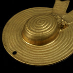 42mm Brass Straw Hat #1167-General Bead