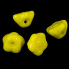 7mm Yellow Flower w/ Button Back #1230-General Bead