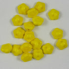 7mm Yellow Flower w/ Button Back #1230-General Bead