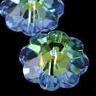 Swarovski 3700 12mm Light Sapphire AB Marguerite Unfoiled Sew-On Crystal #1283-General Bead