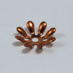 15mm Vintage Copper Eight Petal Flower Filigree-General Bead