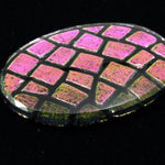 30mm x 40mm Vitrail Mosaic Glass Cabochon #XS15-I-General Bead
