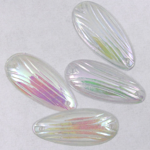 16mm Crystal AB Insect Wing Sequin (50 Pcs) #1341-General Bead