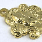 18mm Gold Maiden with Flowing Hair (2 Pcs) #136-General Bead