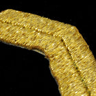 45mm Gold Corporal Rank Insignia-General Bead