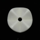12mm White Snake Lucite Bead (4 Pcs) #1392-General Bead