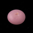 12mm Frosted Pink Saucer (6 Pcs) #1429-General Bead