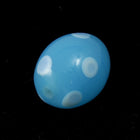 9mm x 14mm Turquoise Oval #1432-General Bead