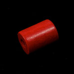 10mm Red Wood Cylinder Bead-General Bead