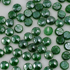 5mm Round Green Glass Nailhead #1449-General Bead
